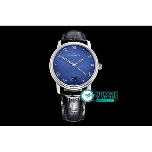 Blancpain - Blancpain Villeret Grande Date SS/LE Blue Num MY9015