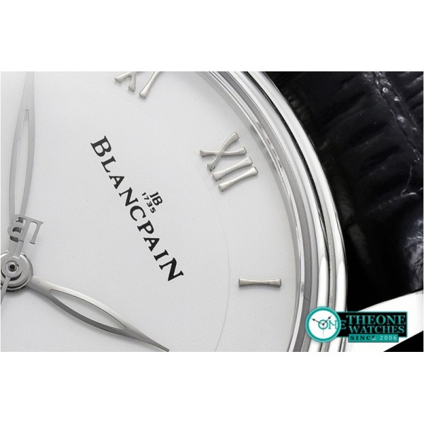 Blancpain - Blancpain Villeret Grande Date SS/LE White Num MY9015