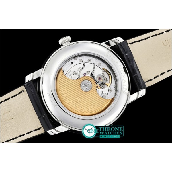 Blancpain - Blancpain Villeret Grande Date SS/LE Black Num MY9015