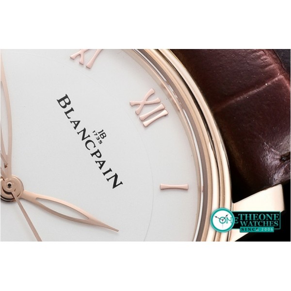 Blancpain - Blancpain Villeret Grande Date RG/LE White Num MY9015