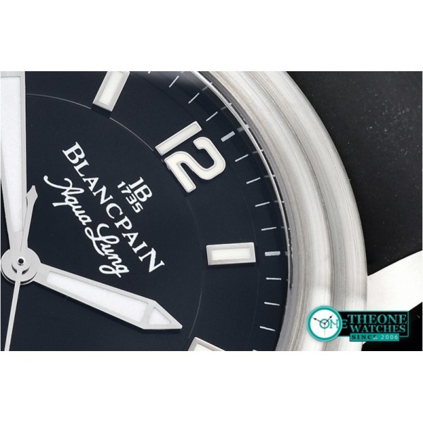 Blancpain - Leman Grande Date Aqua Lung SS/LE Black Asia 2824 Mod