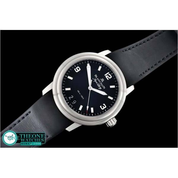 Blancpain - Leman Grande Date Aqua Lung SS/LE Black Asia 2824 Mod