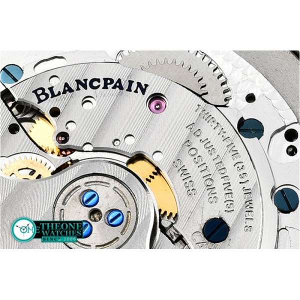 Blancpain - Leman Grande Date Aqua Lung SS/LE Black Asia 2824 Mod