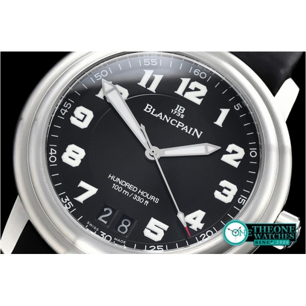 Blancpain - Leman Grande Date SS/LE Black/Num Asia 2824 Mod