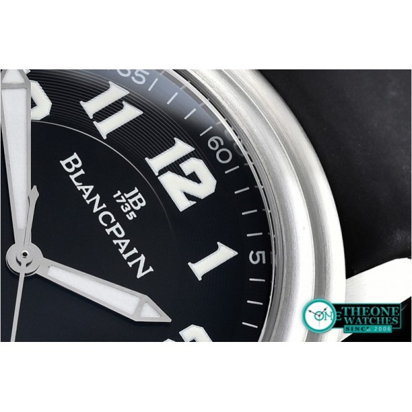 Blancpain - Leman Grande Date SS/LE Black/Num Asia 2824 Mod