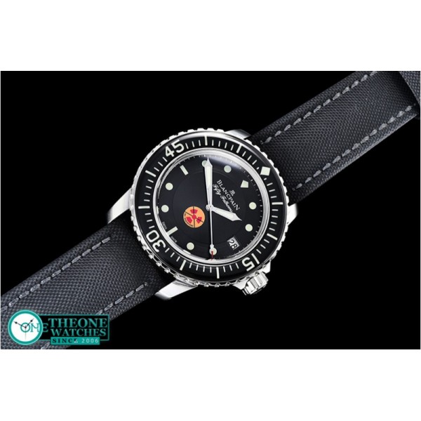 Blancpain - Blancpain Fifty Fathoms No Radiation SS/NY Blk ZF A2836