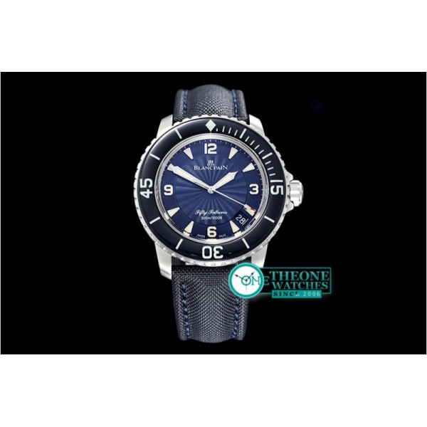 Blancpain - Blancpain Fifty Fathoms Blue SS/NY Blue ZF A2836