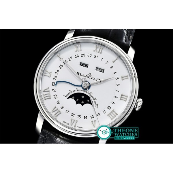 Blancpain - Villeret Complications SS/LE White OMF Miyota 9015 Mod