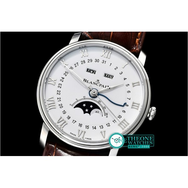 Blancpain - Villeret Complications SS/LE White OMF Miyota 9015 Mod