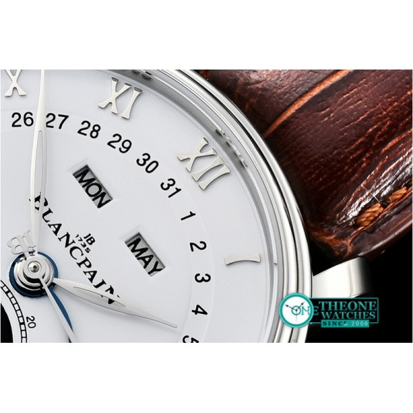 Blancpain - Villeret Complications SS/LE White OMF Miyota 9015 Mod