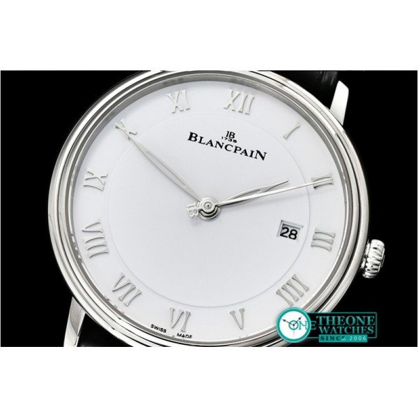 Blancpain - Villeret Ref.6651 SS/LE White/Roman ZF Miyota 9015 Mod