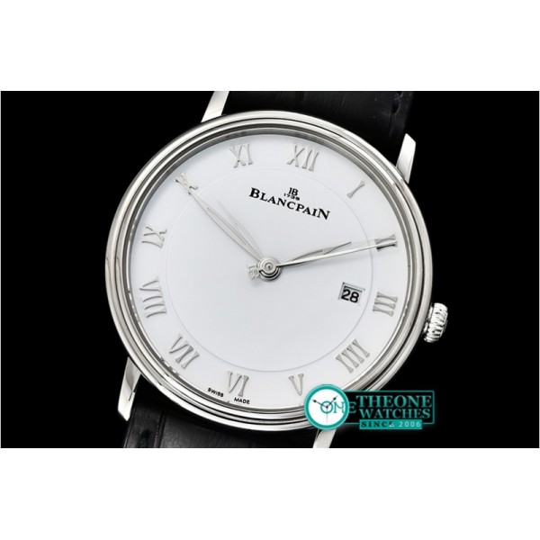 Blancpain - Villeret Ref.6651 SS/LE White/Roman ZF Miyota 9015 Mod