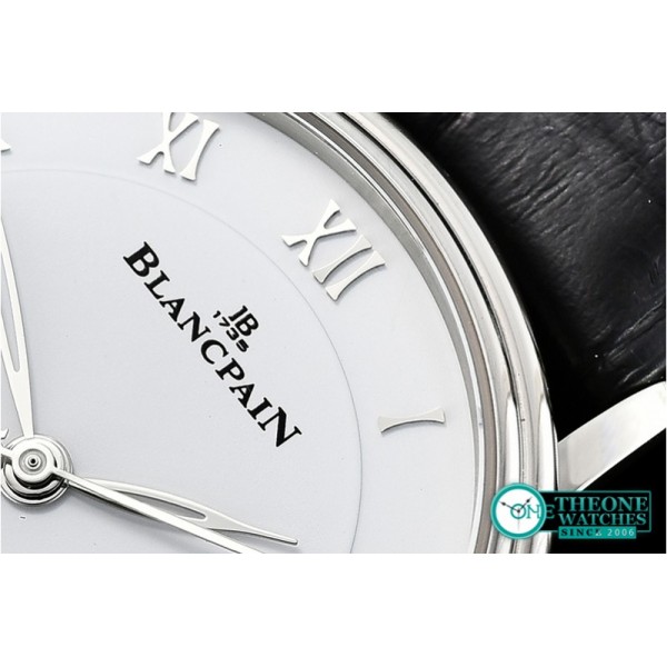 Blancpain - Villeret Ref.6651 SS/LE White/Roman ZF Miyota 9015 Mod