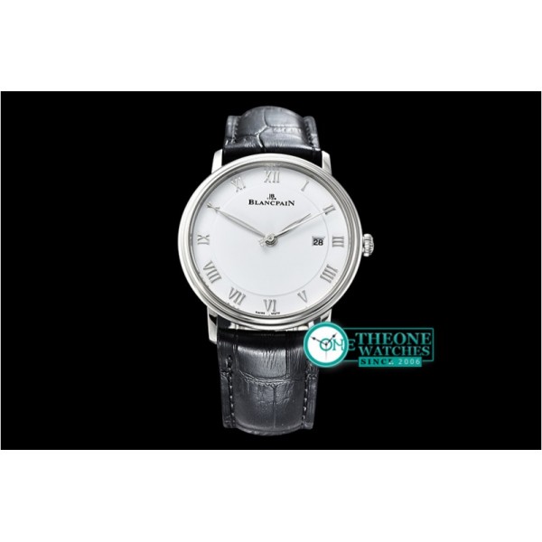 Blancpain - Villeret Ref.6651 SS/LE White/Roman ZF Miyota 9015 Mod