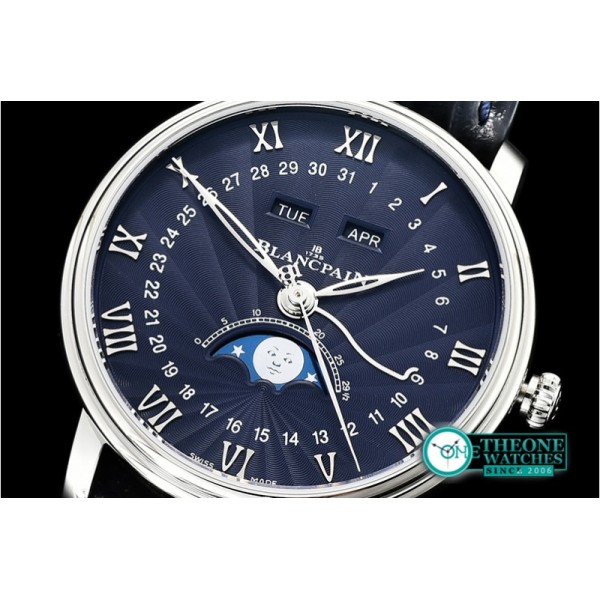 Blancpain - Villeret Complications SS/LE Blue OMF V2 Miyota 9015