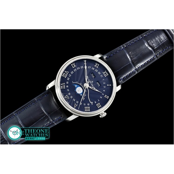 Blancpain - Villeret Complications SS/LE Blue OMF V2 Miyota 9015