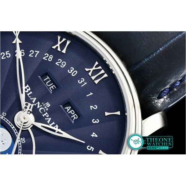 Blancpain - Villeret Complications SS/LE Blue OMF V2 Miyota 9015