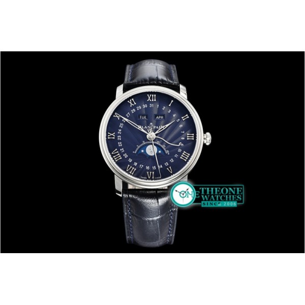 Blancpain - Villeret Complications SS/LE Blue OMF V2 Miyota 9015