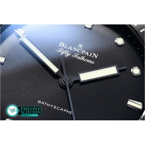 Blancpain - Fifty Fathoms Bathyscaphe SS/NY Black GF Asia 23J