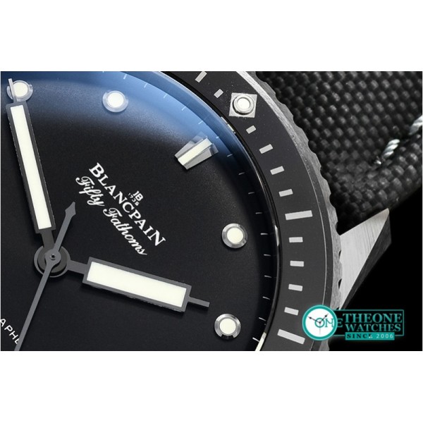 Blancpain - Fifty Fathoms Bathyscaphe SS/NY Black GF Asia 23J