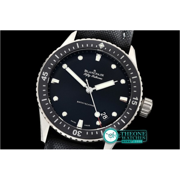 Blancpain - Fifty Fathoms Bathyscaphe TI/NY Black GF Asia 1315 Mod