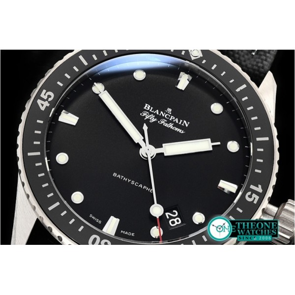 Blancpain - Fifty Fathoms Bathyscaphe TI/NY Black GF Asia 1315 Mod