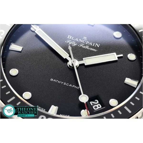 Blancpain - Fifty Fathoms Bathyscaphe TI/NY Black GF Asia 1315 Mod