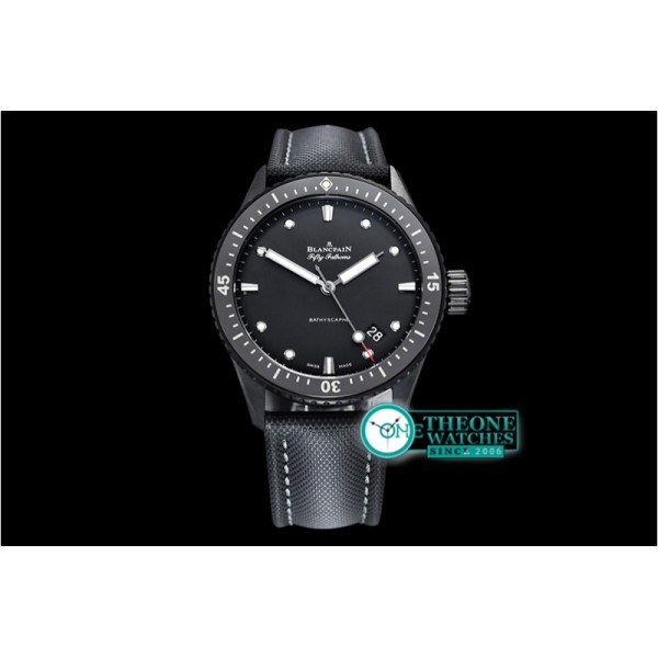 Blancpain - Fifty Fathoms Bathyscaphe DLC/NY Black ZF Asia 23J Mod