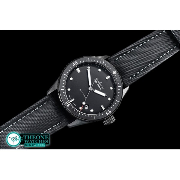 Blancpain - Fifty Fathoms Bathyscaphe DLC/NY Black ZF Asia 23J Mod