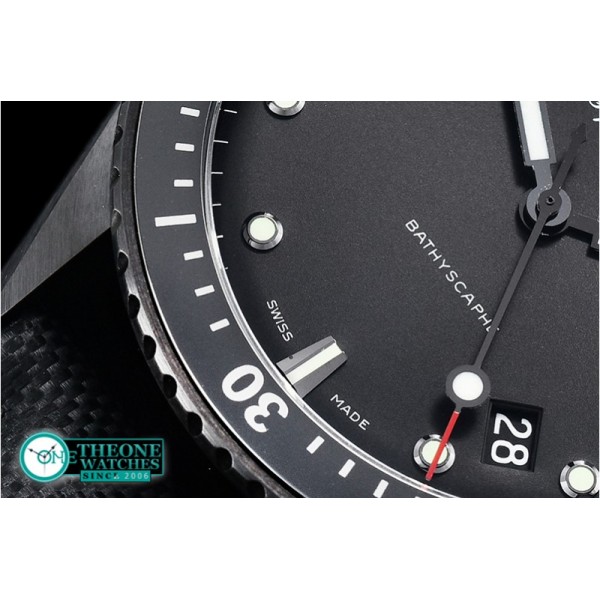 Blancpain - Fifty Fathoms Bathyscaphe DLC/NY Black ZF Asia 23J Mod