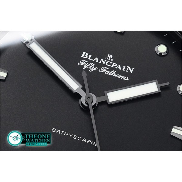 Blancpain - Fifty Fathoms Bathyscaphe DLC/NY Black ZF Asia 23J Mod