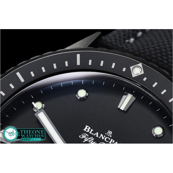 Blancpain - Fifty Fathoms Bathyscaphe DLC/NY Black ZF Asia 23J Mod