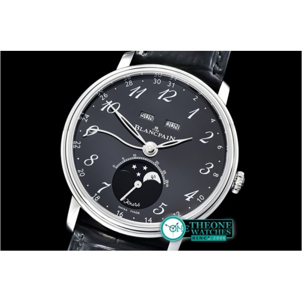 Blancpain - Villeret Complications SS/LE Blk/Num OMF Miyota 9015