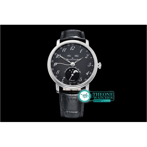 Blancpain - Villeret Complications SS/LE Blk/Num OMF Miyota 9015