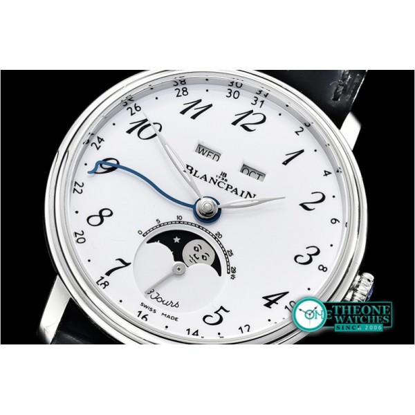 Blancpain - Villeret Complications SS/LE Wht/Num OMF Miyota 9015