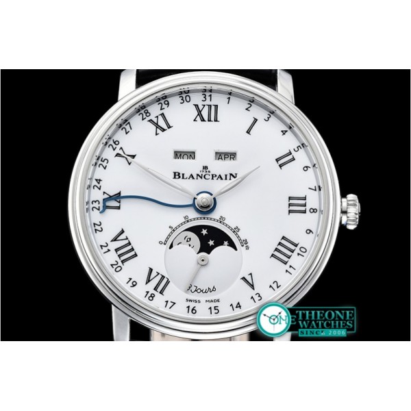 Blancpain - Villeret Complications SS/LE Wht/Rmn OMF Miyota 9015