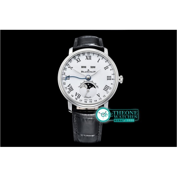 Blancpain - Villeret Complications SS/LE Wht/Rmn OMF Miyota 9015