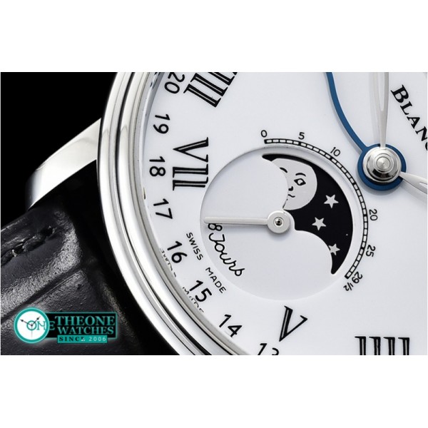 Blancpain - Villeret Complications SS/LE Wht/Rmn OMF Miyota 9015