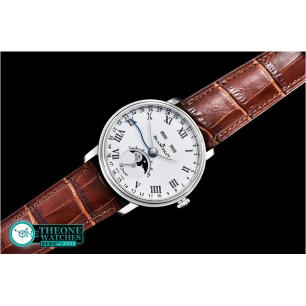 Blancpain - Villeret Complications SS/LE2 Wht/Rmn OMF Miyota 9015