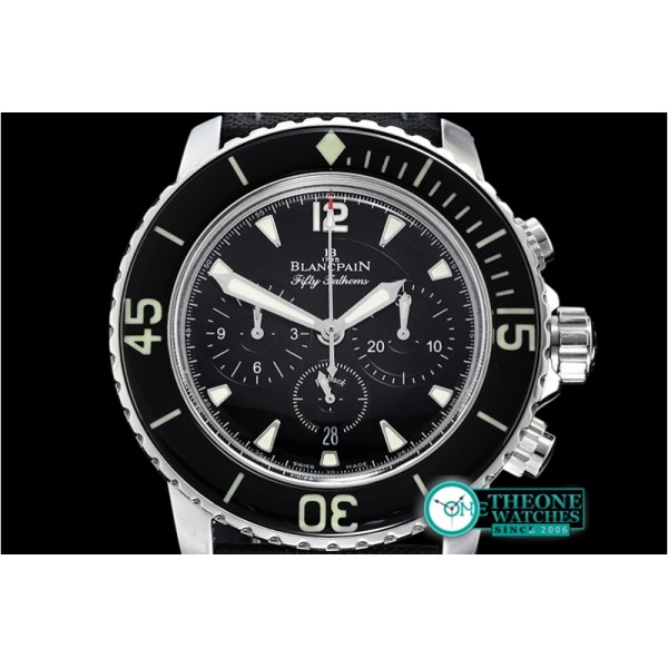 Blancpain - Fifty Fathoms Flyback Chrono SS/NY Black OMF Asia 7750