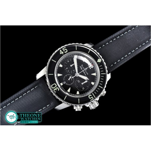 Blancpain - Fifty Fathoms Flyback Chrono SS/NY Black OMF Asia 7750