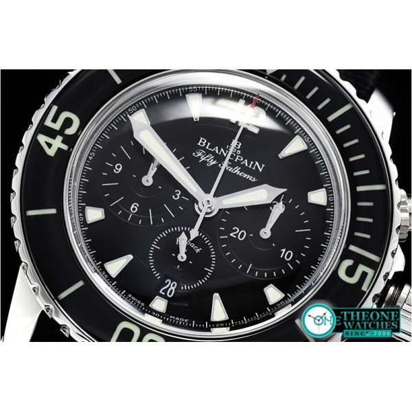 Blancpain - Fifty Fathoms Flyback Chrono SS/NY Black OMF Asia 7750