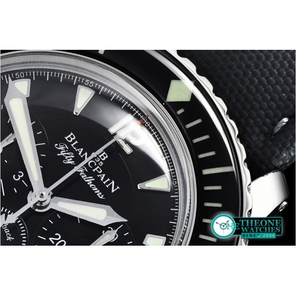 Blancpain - Fifty Fathoms Flyback Chrono SS/NY Black OMF Asia 7750