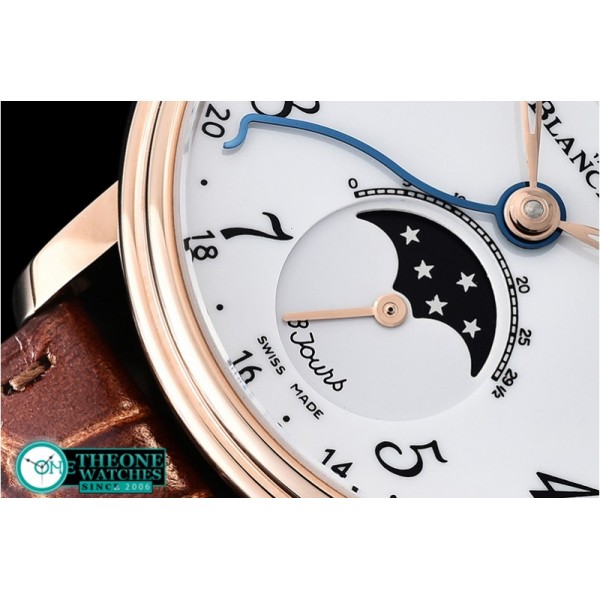 Blancpain - Villeret Complications RG/LE Wht/Num OMF Miyota 9015