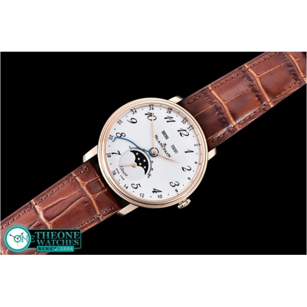 Blancpain - Villeret Complications RG/LE Wht/Num OMF Miyota 9015