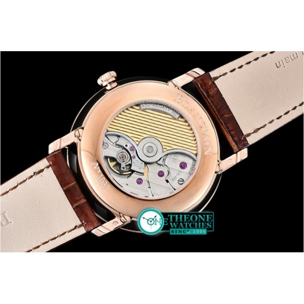 Blancpain - Villeret Complications RG/LE Wht/Num OMF Miyota 9015