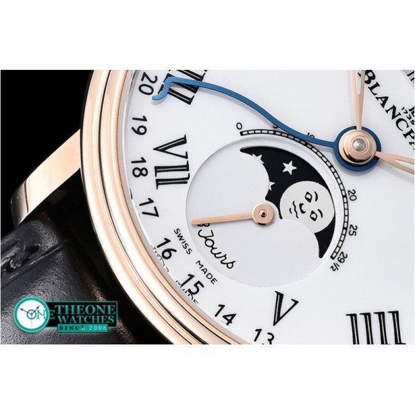 Blancpain - Villeret Complications RG/LE Wht/Rmn OMF Miyota 9015