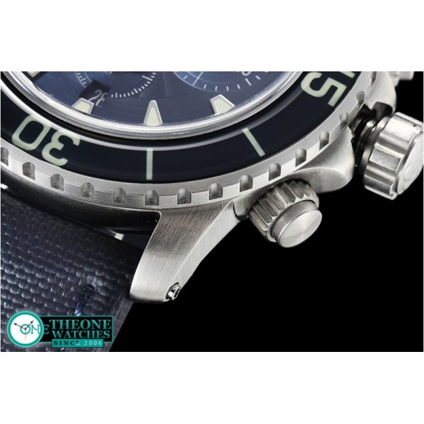 Blancpain - Fifty Fathoms Flyback Chrono SS/NY Blue OMF Asia 7750