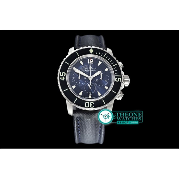 Blancpain - Fifty Fathoms Flyback Chrono SS/NY Blue OMF Asia 7750