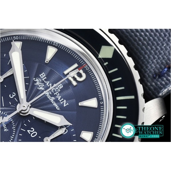 Blancpain - Fifty Fathoms Flyback Chrono SS/NY Blue OMF Asia 7750